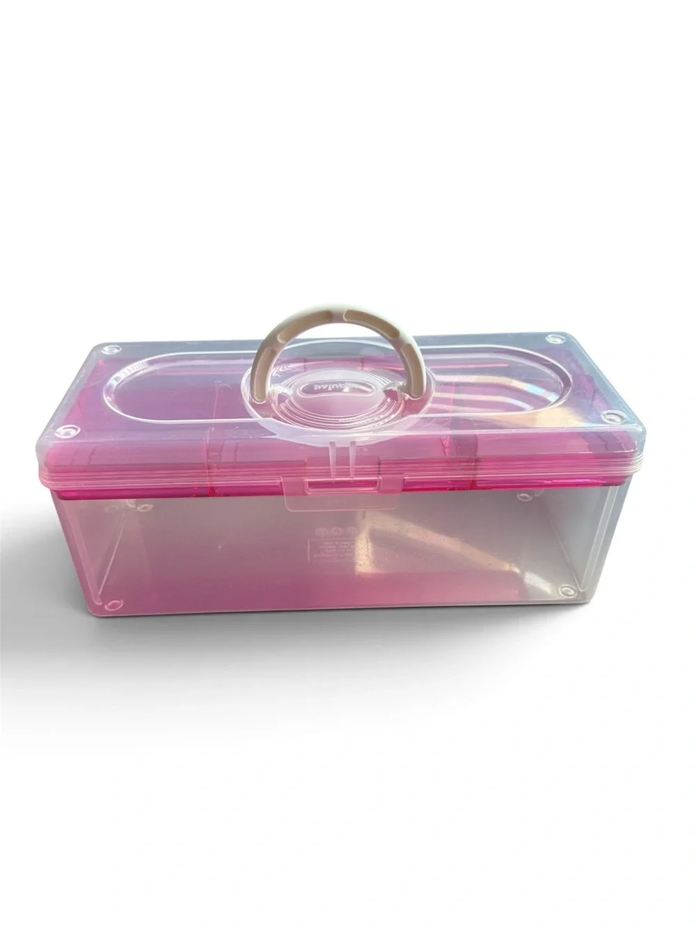NEW Livinbox TB-312 Portable Craft Storage Box 5.3L Clear